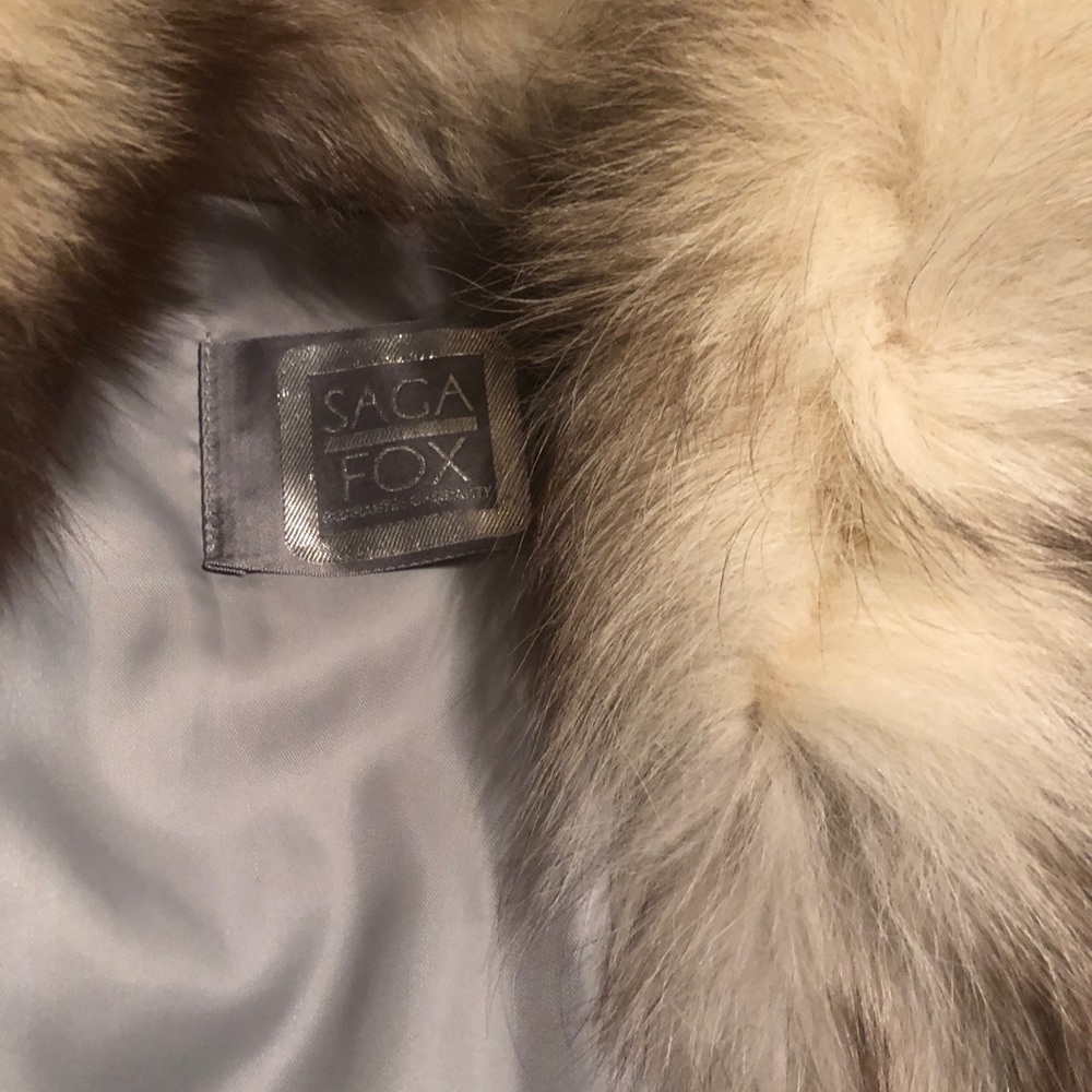 Saga Fox Fur Coat - Picture 2 of 2